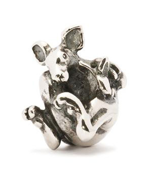 Trollbeads World Tour Australia Kangaroo with Joey