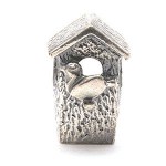 Trollbeads Retired Silver Birdhouse