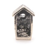 Trollbeads Retired Silver Birdhouse