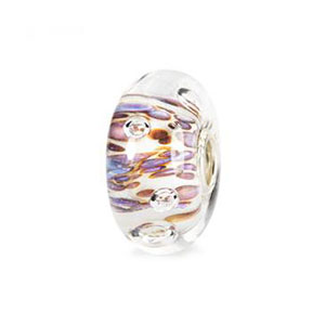 Trollbeads Purple Rippling Bubbles